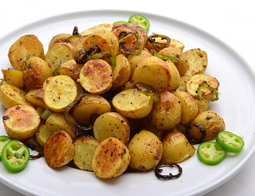 Roasted Baby Yellow Potatoes
 Spicy Roasted baby Dutch Yellow tm Potatoes