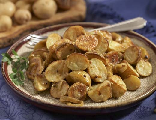 Roasted Baby Yellow Potatoes
 Enjoy 4th of July weekend with Juicy Burgers and Delicious
