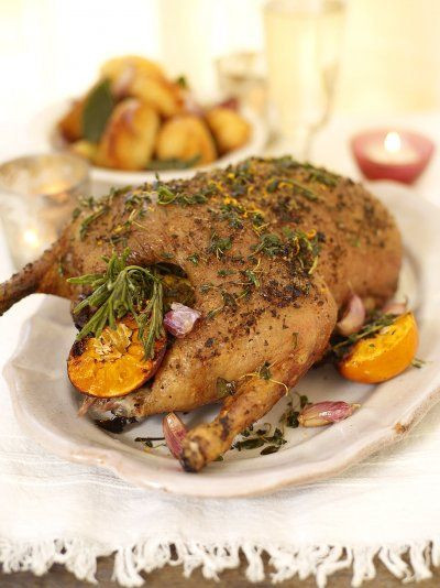 Roasted Duck Recipes Jamie Oliver
 Jamie Oliver s Easy Christmas roast duck with crispy