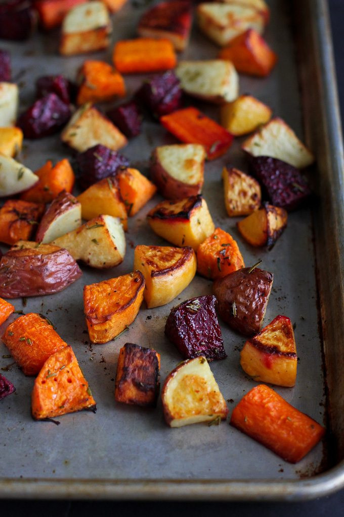 Roasted Winter Root Vegetables
 Roasted Root Ve ables Recipe with Rosemary Cookin Canuck