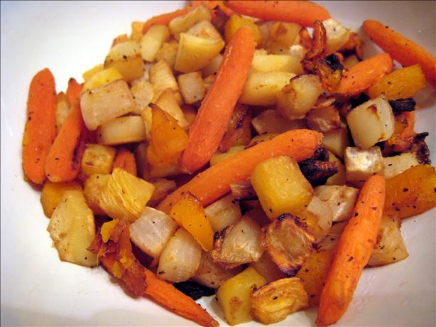 Roasted Winter Root Vegetables
 Roasted Winter Root Ve ables With Apple Cider Recipe