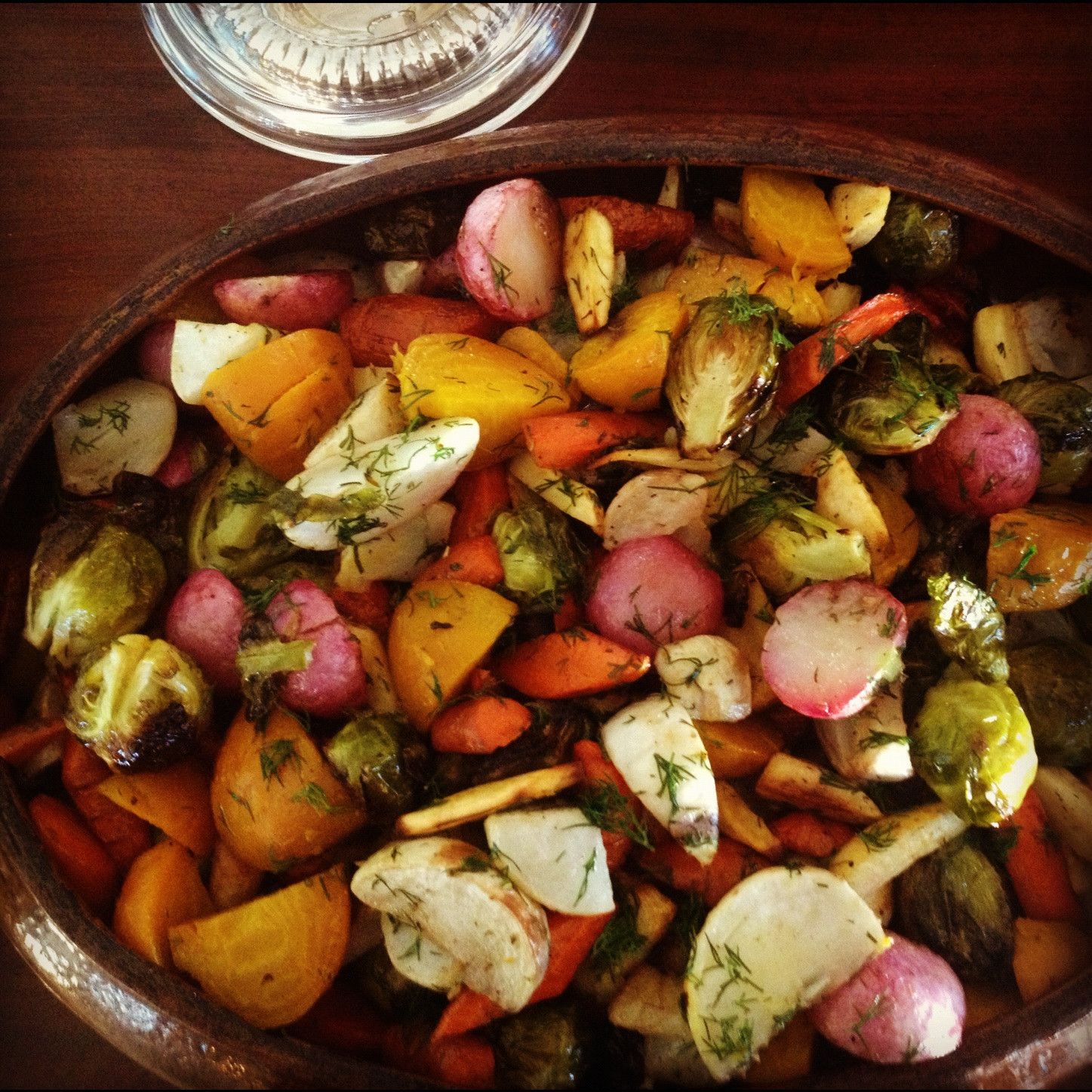 Roasted Winter Root Vegetables
 roasted winter and root ve ables