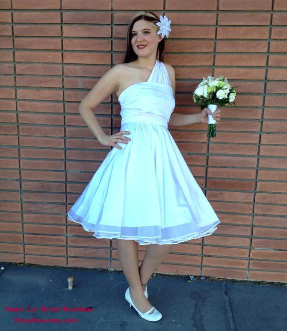 Rockabilly Wedding Dress
 1950s Rockabilly Wedding Dress Bridesmaids VLV by