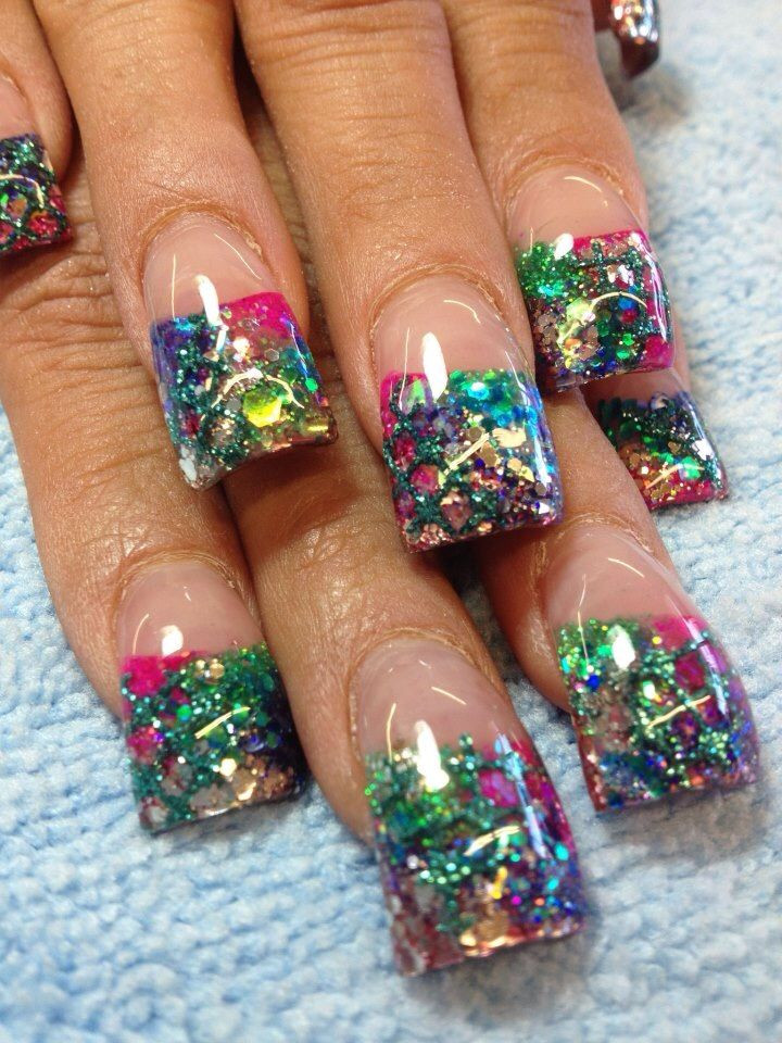 Rockstar Glitter Nails
 Rockstar nails