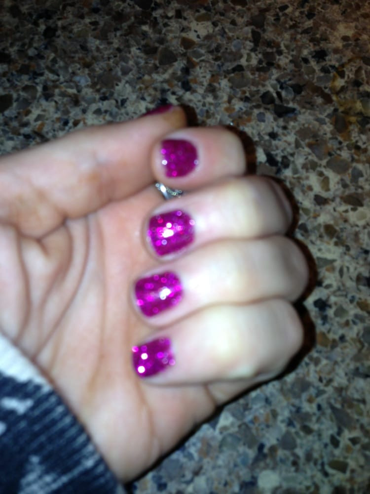 Rockstar Glitter Nails
 Rockstar nails gel dipped in glitter Yelp