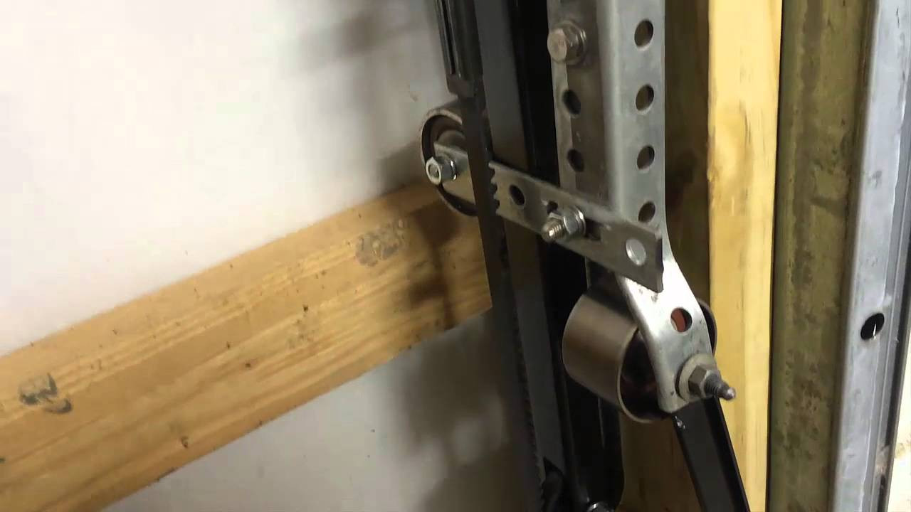 Roll Up Garage Door Opener
 Chamberlain garage door opener installed on rollup door