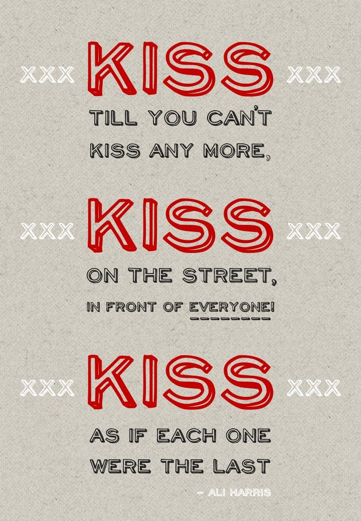 Romantic Kiss Quotes
 52 Romantic Kissing Quotes DesignBump