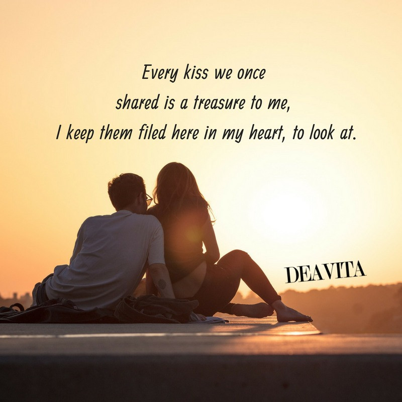 Romantic Kiss Quotes
 60 Kiss quotes and romantic sayings about true love for