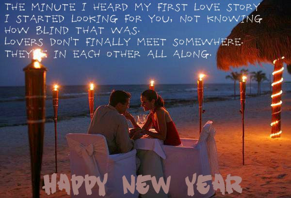 Romantic New Years Quotes
 Happy New Year Quotes For Him QuotesGram