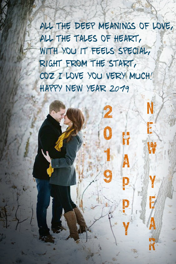 Romantic New Years Quotes
 Happy New Year 2019 Love Quotes for Him Quote Hil