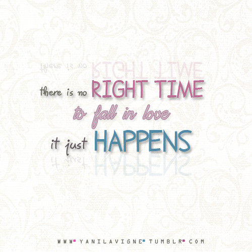 Romantic Quotes About Time
 Right Time Quotes QuotesGram