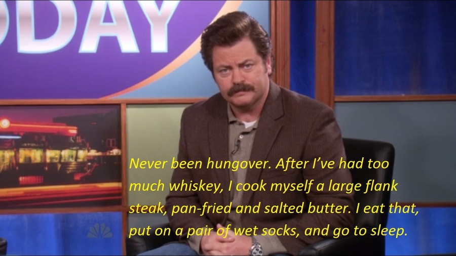 Ron Swanson Birthday Quote
 Parks And Recreation Birthday Quotes QuotesGram