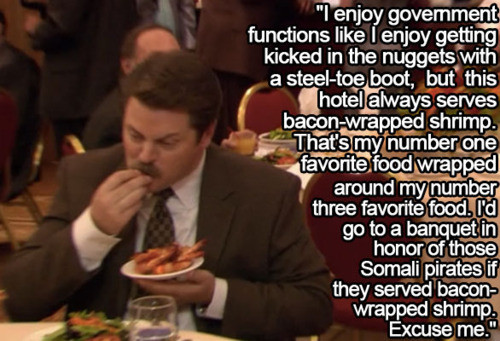 Ron Swanson Birthday Quote
 Ron Swanson Meat = Awesome