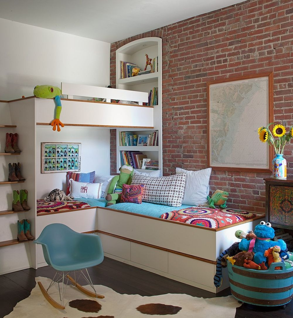 Room For Kids
 25 Vivacious Kids’ Rooms with Brick Walls Full of Personality