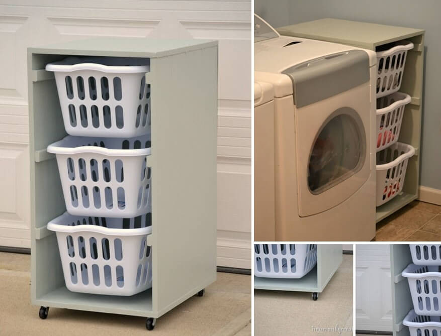 Room Organizers DIY
 10 Practical DIY Projects for Laundry Room Organization