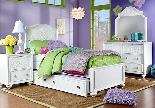 Room To Go Kids Outlet
 Shop for a Disney Fairies Pearl 5 Pc Twin Bedroom at Rooms