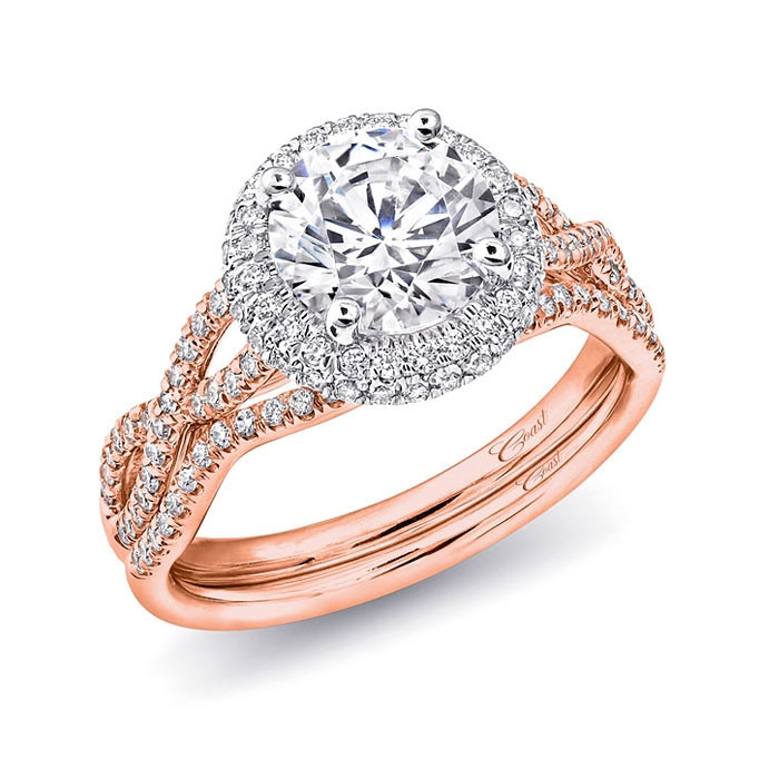 Rose Gold Diamond Rings
 Coast Diamond Engagement Ring of the Week Round Diamond