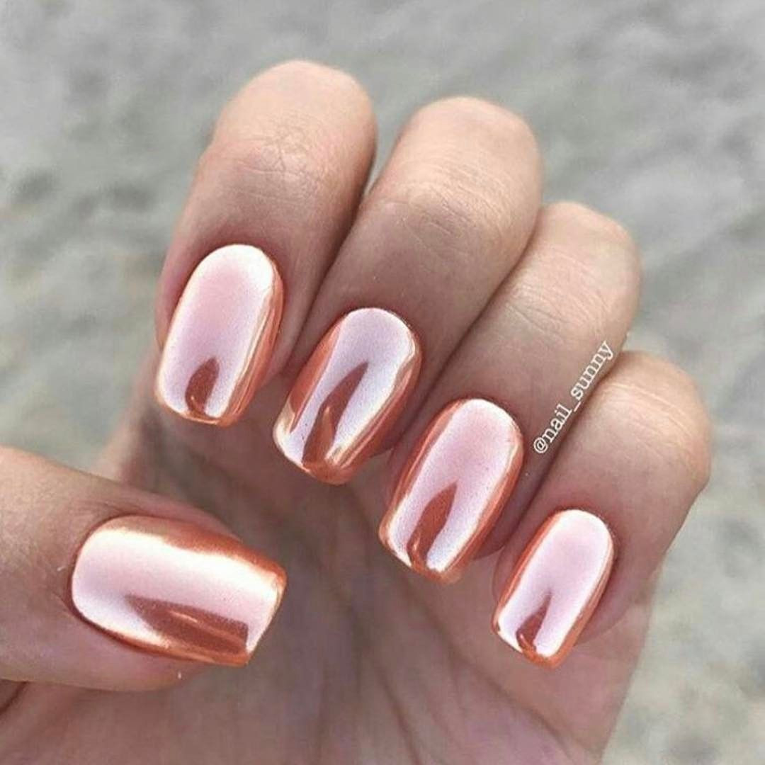 Rose Gold Nail Designs
 13 Beautiful summer nail art designs to try this summer
