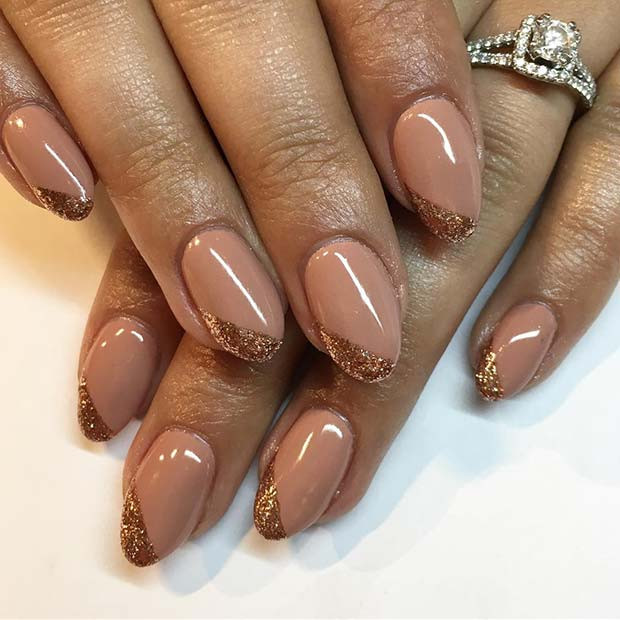 Rose Gold Nail Designs
 23 Must Try Rose Gold Nail Art Designs