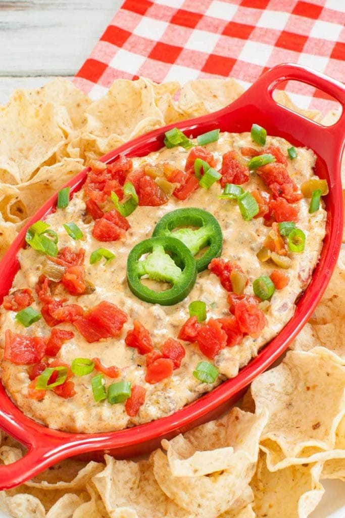 Rotel Dip Recipe With Ground Beef
 Crock Pot Rotel Dip with Ground Beef and Cheese Dip