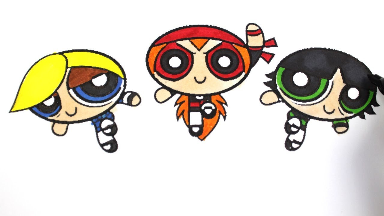 Rowdyruff Boys Coloring Pages
 Powerpuff Girls colouring Book Pages Rowdyruff Boys Brick