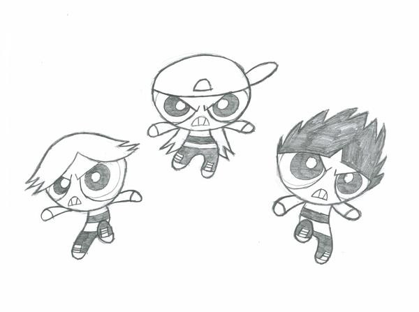 Rowdyruff Boys Coloring Pages
 We are the Rowdyruff Boys by baul104 on DeviantArt