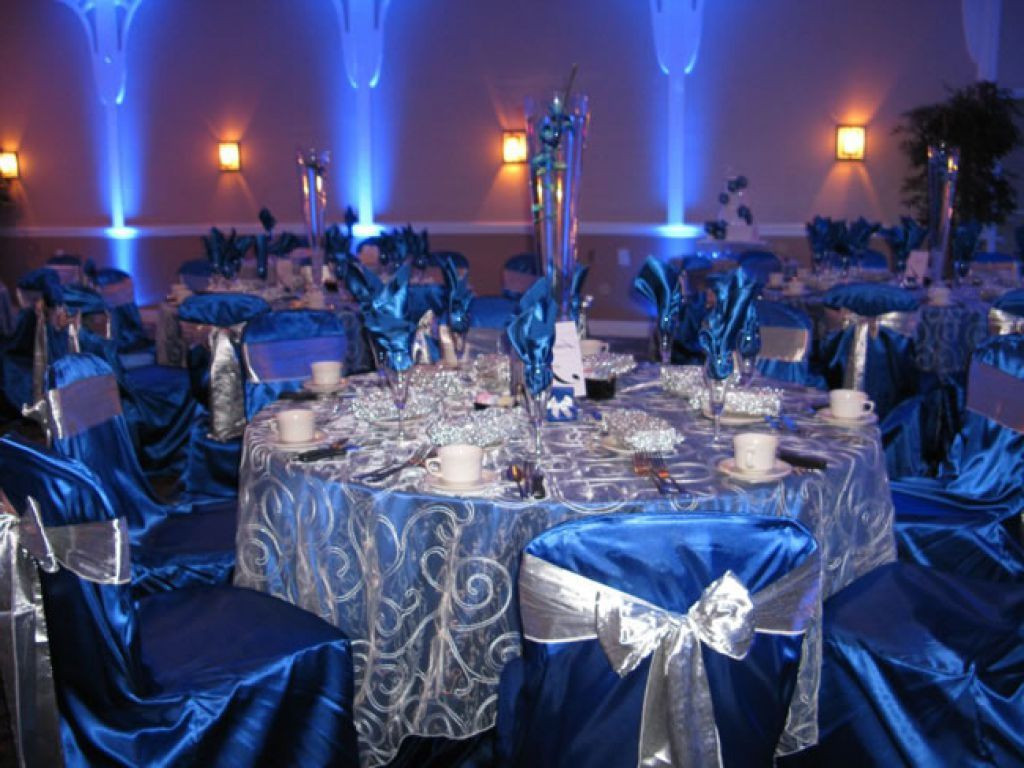 Royal Blue And Silver Wedding Decorations
 45 Gorgeous Navy And Silver Wedding Ideas Happywedd