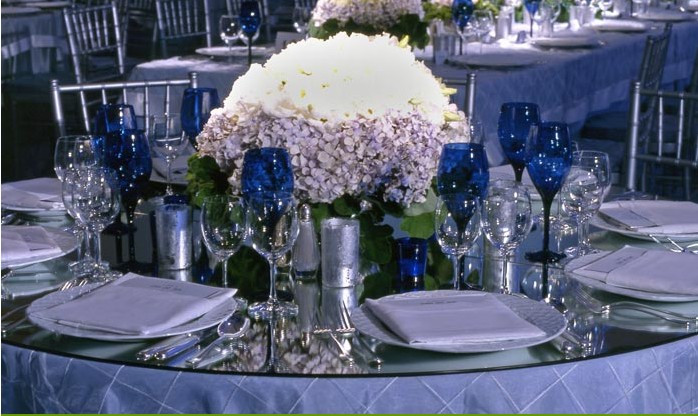 Royal Blue And Silver Wedding Decorations
 Your Wedding in Colors Navy Blue and Silver Arabia Weddings