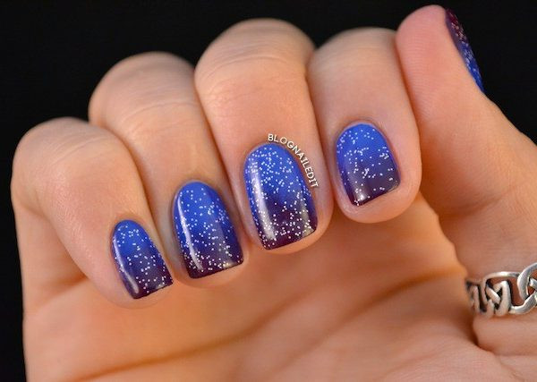 Royal Blue Glitter Nails
 60 Beautiful Royal Blue Nail Designs You Can Try to Copy