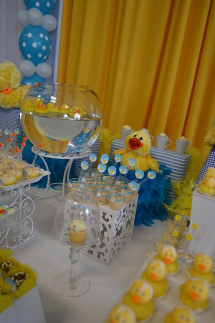 Rubber Ducky Baby Shower Decorations Ideas
 Rubber Ducks Baby Shower Party Ideas