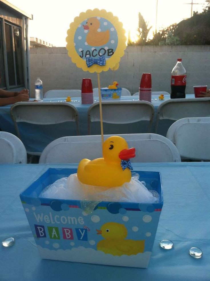 Rubber Ducky Baby Shower Decorations Ideas
 Rubber Duckies Baby Shower Party Ideas