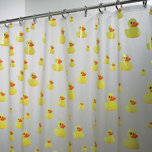 Rubber Ducky Bathroom Decor
 EVA Vinyl Shower Curtain Rubber Ducky in Shower Curtains