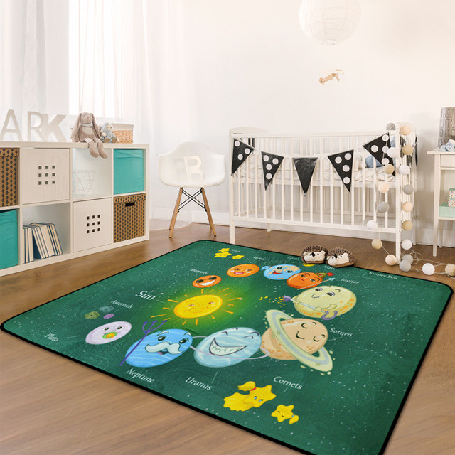 Rug For Kids Room
 Nordic Cartoon Carpets For Living Room Children Carpet