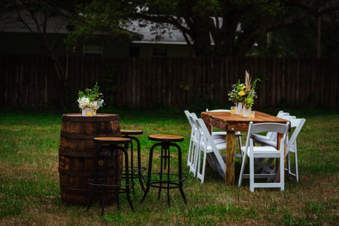 Rustic Backyard Party Ideas
 A Surprise Rustic Backyard Party for my Hubby Daly Digs