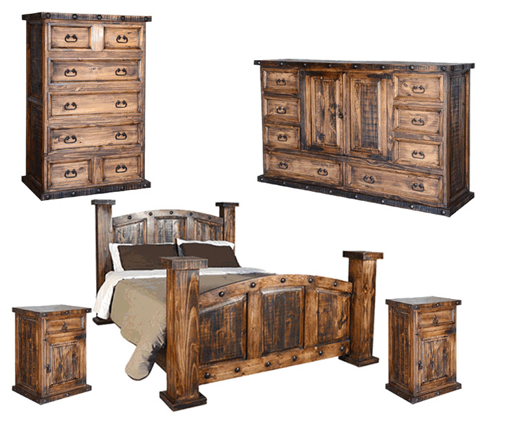 Rustic Bedroom Furniture Sets
 Rustic Wood Bedroom Set Rustic Bedroom Set Pine Wood