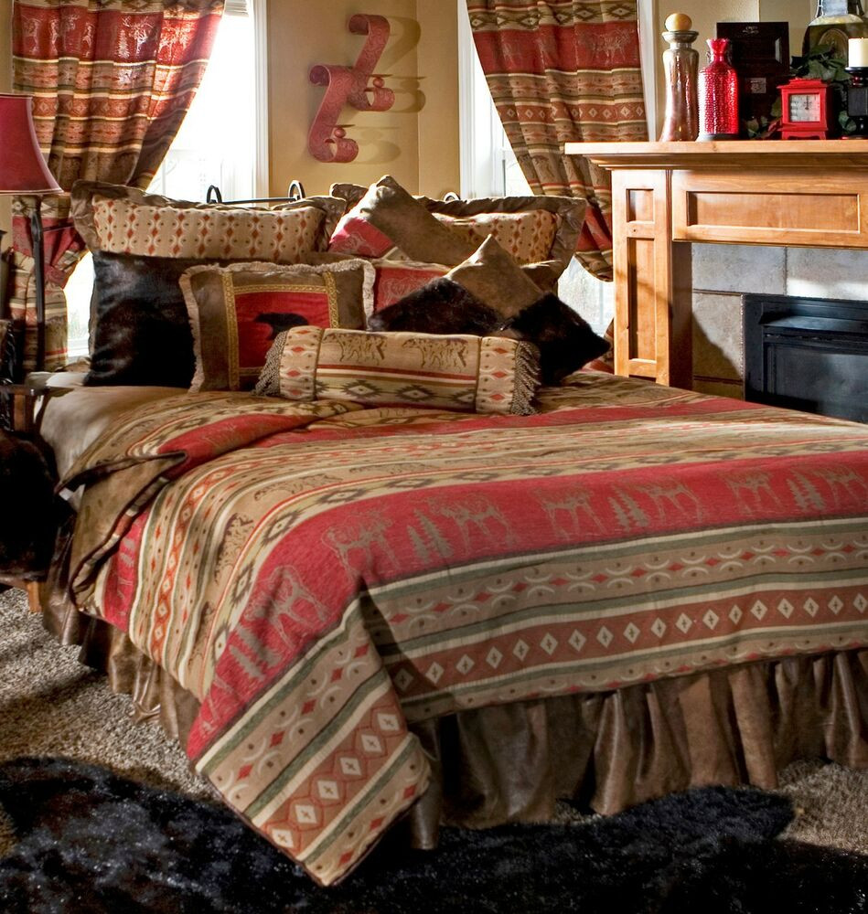 Rustic Bedroom Set King
 Western Southwest Adirondack Bedding Set Twin Queen King