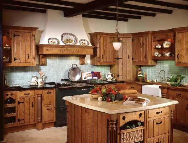 Rustic Country Kitchen
 The Design Center Rustic Italian Kitchens