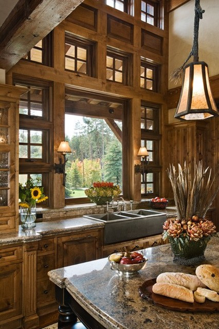 Rustic Country Kitchen
 Rustic Kitchen Traditional Kitchen