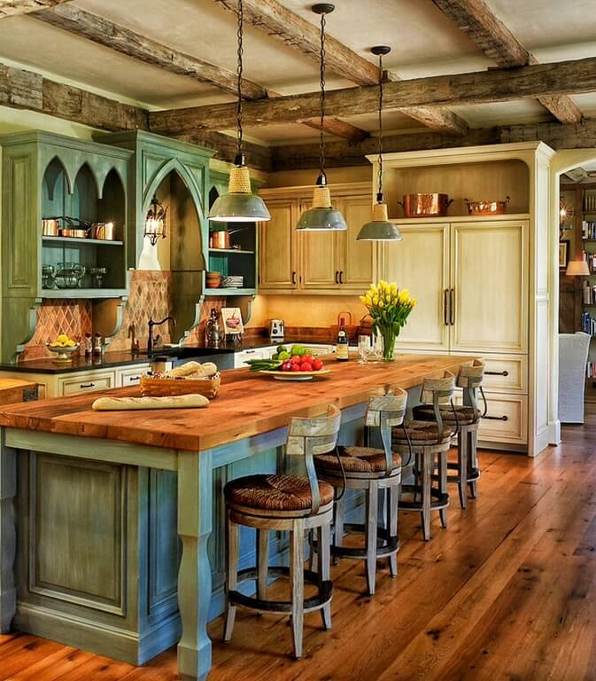 Rustic Country Kitchen
 46 Fabulous Country Kitchen Designs & Ideas
