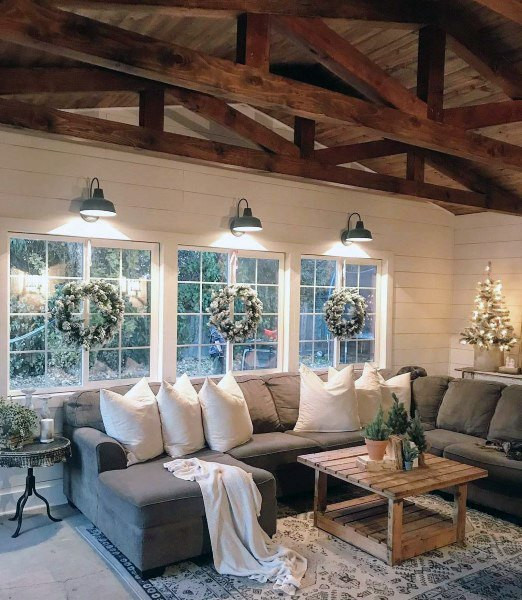 Rustic Country Living Room
 Top 60 Best Rustic Living Room Ideas Vintage Interior