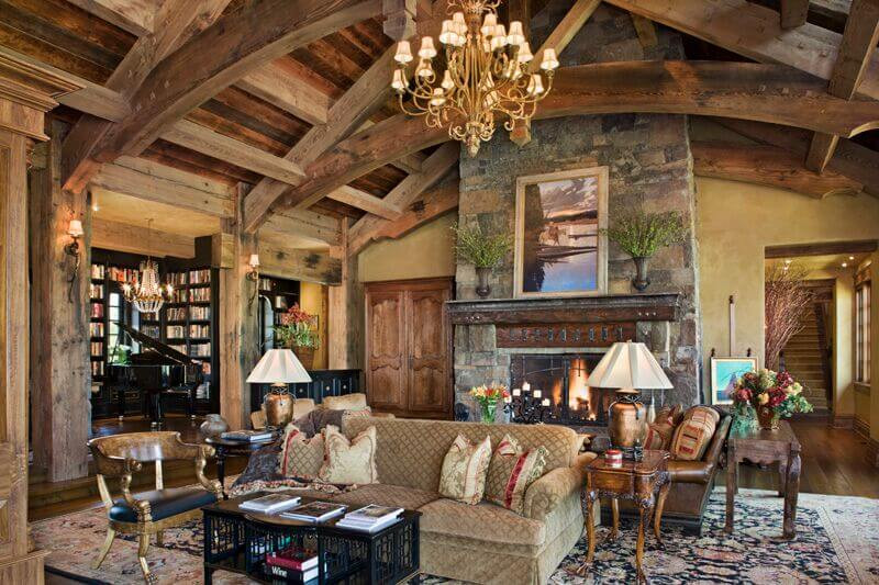 Rustic Country Living Room
 25 Sublime Rustic Living Room Design Ideas