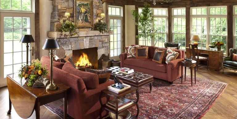 Rustic Curtains For Living Room
 24 Best Rustic Living Room Ideas Rustic Decor for Living