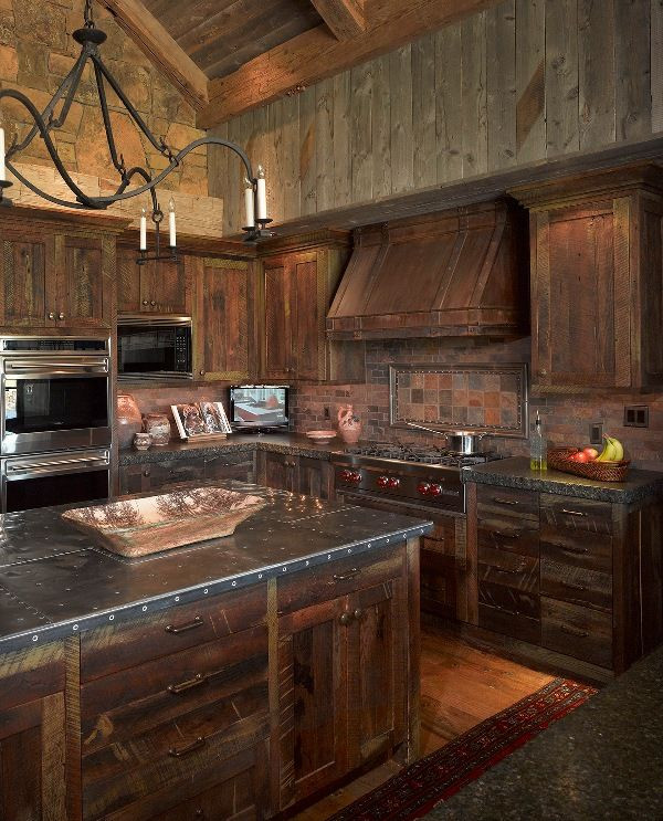 Rustic Kitchen Pictures
 299 best Rustic Kitchens images on Pinterest