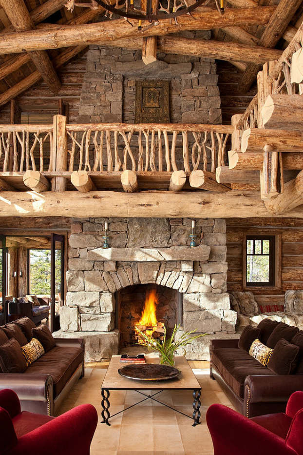 Rustic Living Room Design
 40 Awesome Rustic Living Room Decorating Ideas Decoholic