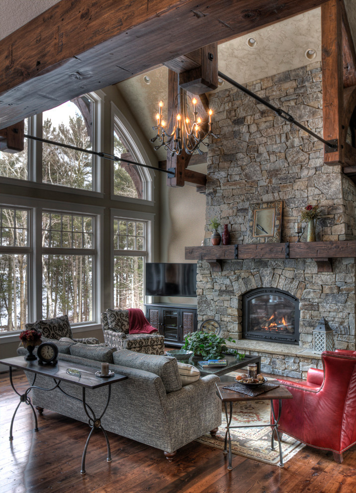Rustic Living Rooms With Fireplace
 wood fireplace mantels Living Room Rustic with arched