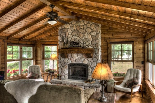 Rustic Living Rooms With Fireplace
 Rustic living room decor ideas – tips for choosing the