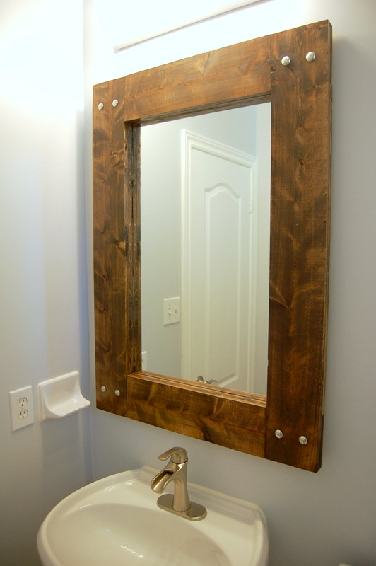Rustic Mirror For Bathroom
 How To Build And Decorate With Rustic Mirror Frames