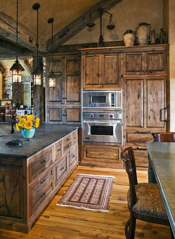 Rustic Style Kitchen
 40 Rustic Kitchen Designs to Bring Country Life DesignBump