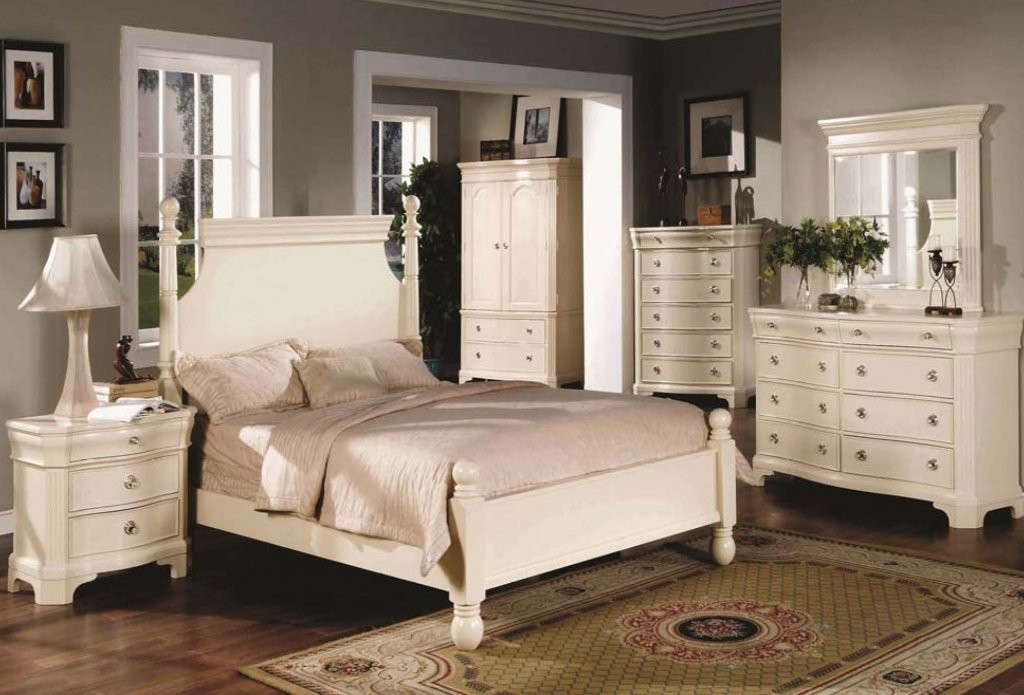 Rustic White Bedroom Set
 White Washed Modern Rustic 6 Piece King Bedroom Set Modern
