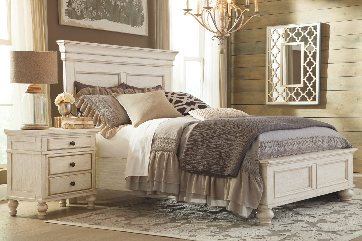 Rustic White Bedroom Set
 3 Steps to creating a warm & rustic bedroom